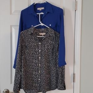 Ann Taylor Loft blouses size Small Petite